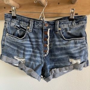Free People We The Free Jean Shorts Size 29